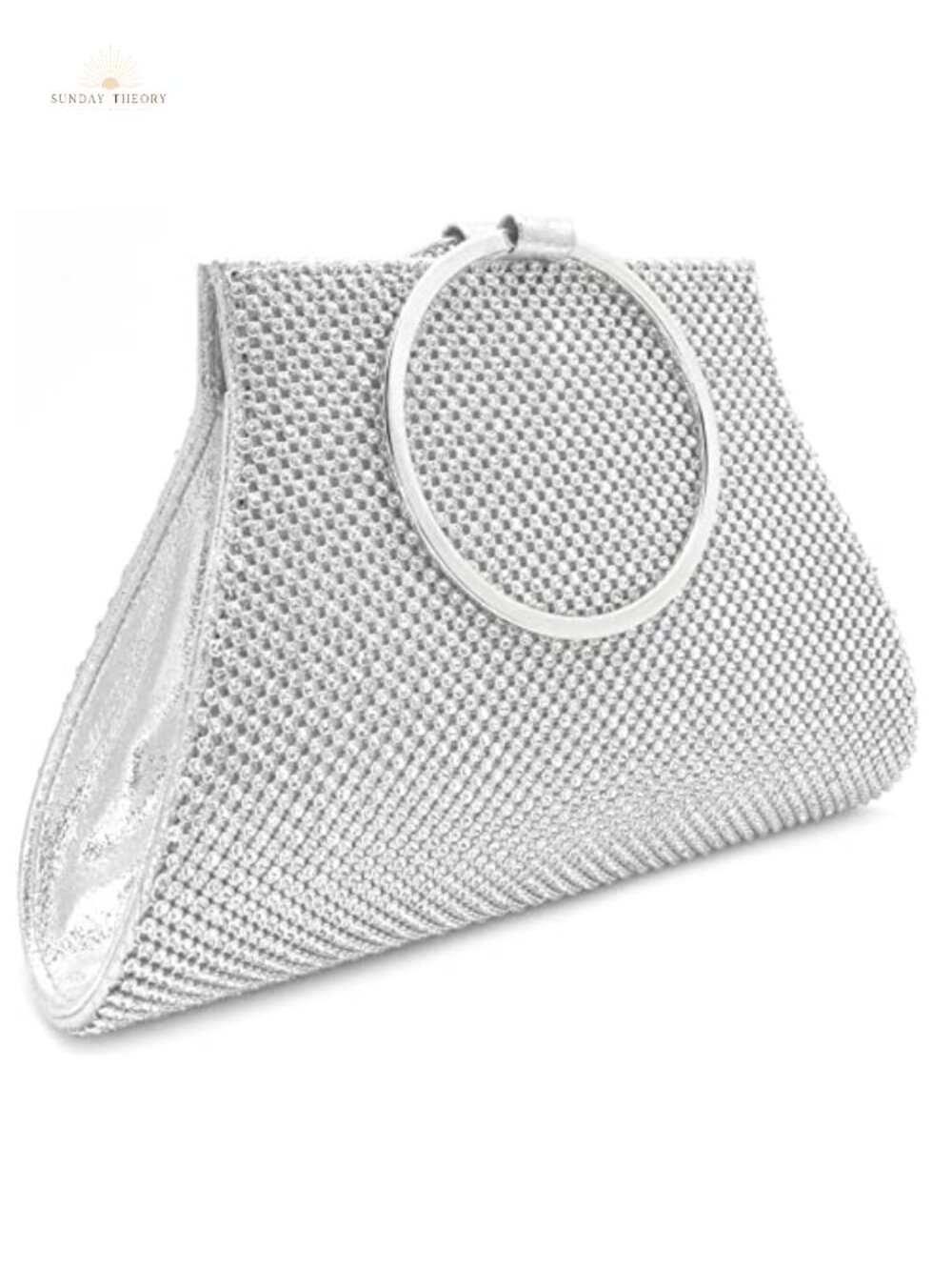 Crystal Clutch Purse Evening Bag Wristlet Wedding Bridesmaid Handbag